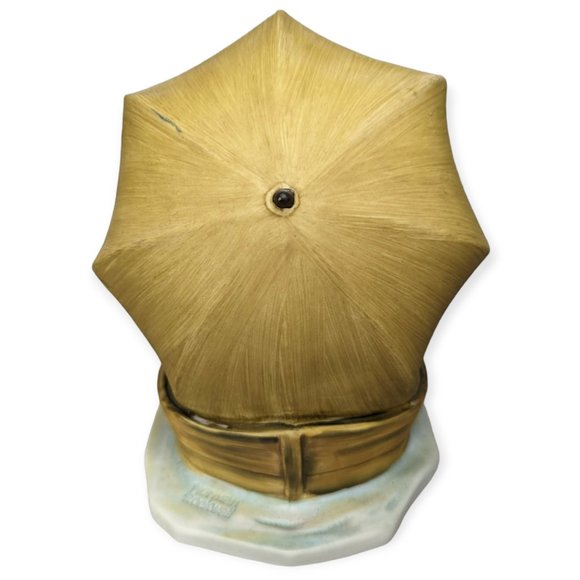 Vintage Gorham Ceramic Norman Rockwell Fishing Figure - Picture 5 of 14